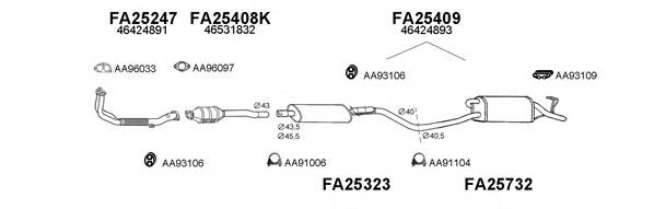 VENEPORTE 250138 Exhaust System